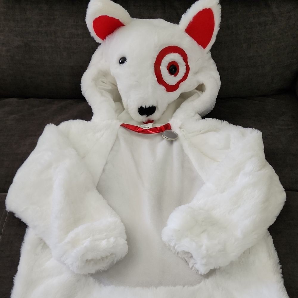Target Bullseye Dog Costume Hoodie